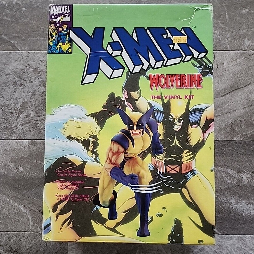 1993 Horizon Original X-Men Wolverine Vinyl Model Kit 1:6 Scale New in Box